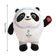 thumbnail image 3 of Juegos Olímpicos de Invierno Mascota Juguetes de peluche Colección de muñecos esponjosos de peluche Estatuilla Muñeca Regalos de cumpleaños, Blanco + 50 cm Serendint FN007576-02, 3 of 6