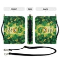 thumbnail image 5 of ZUXONGSY St.Patrick's Day Green Jar Gold Clover Print Pu Leather Bible Cover for Men Women Lightweight Bible Protector with Adjuatable Strap Large Bible Gift for Daily Use, -M, 5 of 7