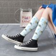 thumbnail image 6 of Picia Women Crew Soft Moisture-wicking Socks Cartoon Turtle Pattern Design Cotton Socks, One Size fit All, 6 of 9