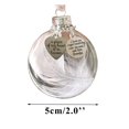thumbnail image 3 of Gibobby Adornos My 1PC Heart Piece Ornament - Christmas Memorial Una forma de corazón Heave está en la decoración del(A), 3 of 3