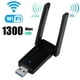 thumbnail image 1 of Tarjeta WiFi AC1300M USB 3.0 2.4+5.8G Tarjeta de red inalámbrica de doble banda para juegos de PC de escritorio, 1 of 7