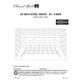 thumbnail image 2 of Pleasant Hearth BG7-338M 3/4 inch steel grate - 33" - 8 bar, 2 of 3