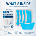 thumbnail image 6 of Neck Wrinkle Patches, Collagen Tape Style Neck Patches for Wrinkles, Moisturizing Hydrogel Neck Mask with Collagen and Sodium Hyaluronate, 5 Individually Sealed Neck Care Patches, 6 of 7