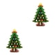 thumbnail image 4 of Bewildely Decoraciones para árboles de Navidad para niños con compartimentos secretos Deliciosas e interactivas Gran Rejilla Verde 2Conjunto, 4 of 6
