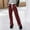 Wine, variant on ZZwxWA Wide Leg Sweatpants Womens High Waisted Baggy Sweat Pants Active Striped Track Pants with Pockets