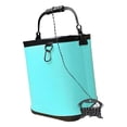 thumbnail image 1 of guohui Fishing Bucket Portable EVA Organizer Gear Storage Wash Basin Fish Holder Sturdy Rope Handle Car Cleaning Multifunctional Utility Suitable for Camping Fishing Traveling Outdoor Blue, 1 of 8