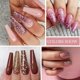 thumbnail image 3 of UR SUGAR 7.5 ml Bling Lentejuelas Gel UV Uñas Poliah Larga Duración Glitter De Colorido Rojo Arte Esmalte, 3 of 4