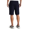 thumbnail image 2 of Russell Athletic Essential Jersey Cotton 10 Shorts with Pockets, S, Navy, 2 of 2