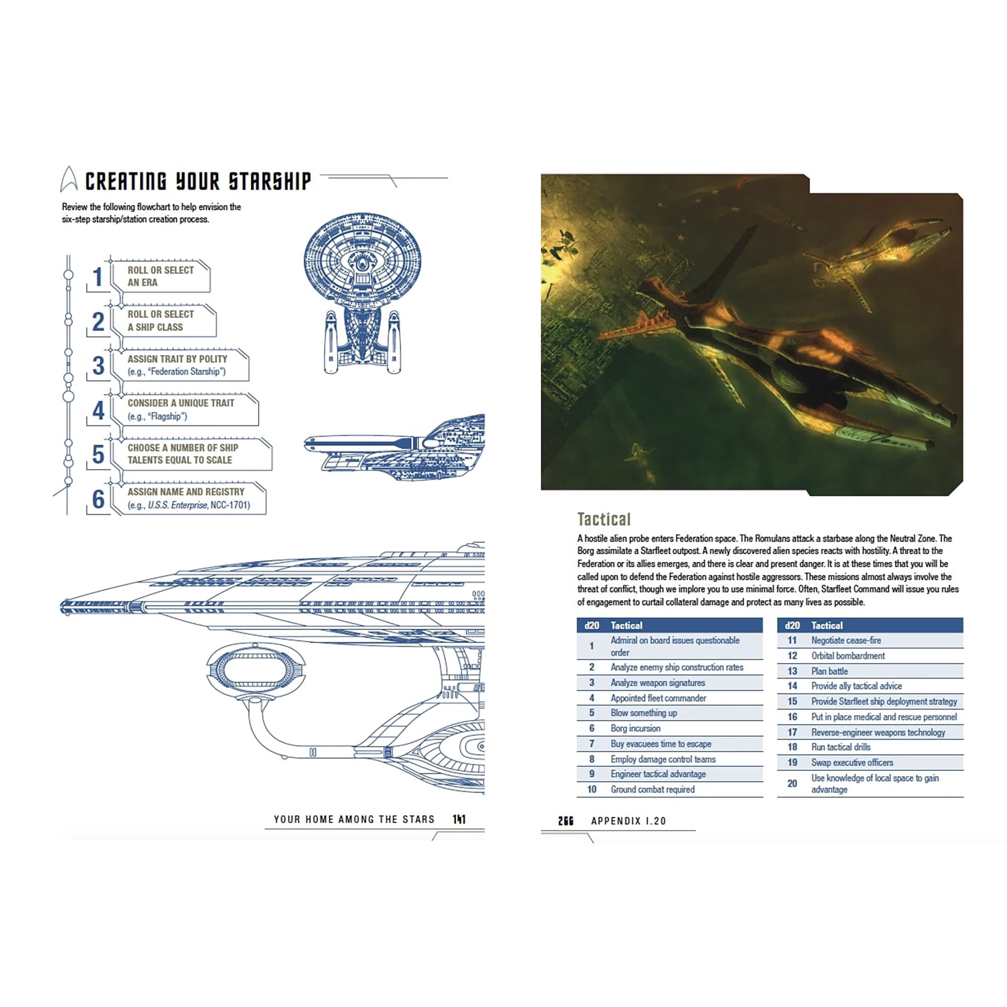 Star Trek Adventures: Captain's Log Solo RPG - TOS Delta Edition - Hardcover Book, 2d20 Rolplaying Game, 326-Page Full-Color Digest Sized Book