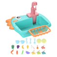 thumbnail image 3 of Fregadero de cocina con grifo de trabajo Hugo verde, 3 of 6