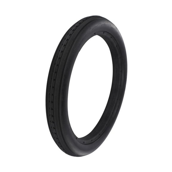Bicycle Rubber Solid Tire 14X1.75 Solid Tire Non-Inflatable Explosion-Proof 14 Inch Useful Black Tire Practical Cycling Parts