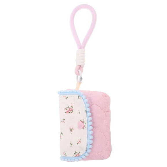 WRISTBIQUE Small Camera Bag for Outdoor Photography Storage Pouch in Cotton Pink 1Pack