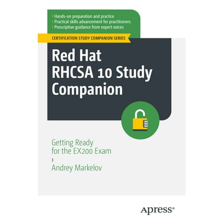 Certification Study Companion Red Hat Rhcsa 10 Study Companion: Getting Ready for the Ex200 Exam, (Paperback)