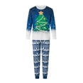 thumbnail image 2 of Meihuid Christmas Pajamas Set Matching Christmas Pjs Set Holiday Pajamas for Women Reindeer Sleepwear Nightgown, 2 of 10