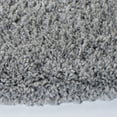 thumbnail image 3 of SAFAVIEH August Sophia Solid Shag Area Rug, Silver, 5' x 5' Round, 3 of 7