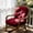 Red, variant on Waterproof Rocking Chair Cushion 48" x 24" x 6" Non-Slip Rattan Wicker Chair Cushion Memory Foam Swivel Rocker Seat Pad with Straps for Outdoor Furniture Patio Indoor Bedroom Porch (Dark Gray)