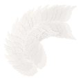 thumbnail image 5 of Angel Wing Shape Clothes Decors for Decoration 18Pcs White Cloth Material, 5 of 5