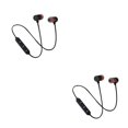 thumbnail image 2 of Matsuzay 700PCS Bluetooth 4.1 Inalámbrico Bluetooth Auriculares Estéreo Deportes Auriculares impermeables Auriculares inalámbricos negro 2piezas, 2 of 6