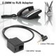 thumbnail image 2 of Extension Cable Adapter 2.5mm Male Jack To Rj9 4p4c Female Converter Wire, 2 of 5