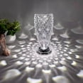 thumbnail image 6 of Huiyi Crystal lamp,Crystal Diamond Table Lamp,LEDBedside Lamps 16-Color Changing Touch Control Bedside Lamp USB Rechargeable for Room Party Dinner Decor, 6 of 7