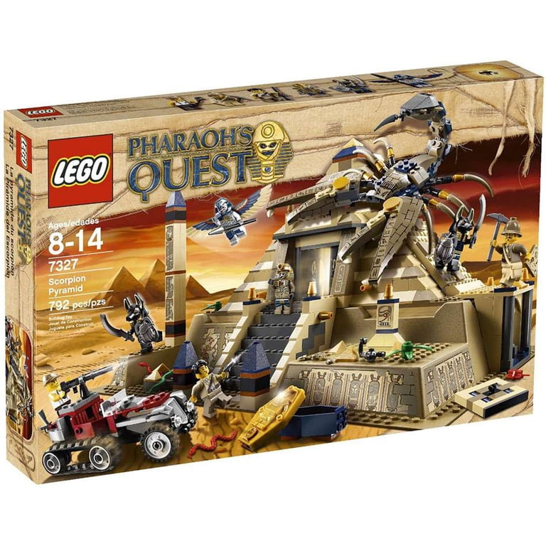 Pre-Owned Pharaoh's Quest Scorpion Pyramid Set LEGO 7327 [Damaged