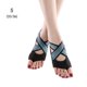 thumbnail image 4 of Soidarity 1 par de calcetines antideslizantes transpirables sin dedos, calcetines portátiles para Yoga, Ballet, Pilates, danza, calcetines Ropa Deportiva, Zapatos Verde S, 4 of 6