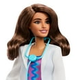 thumbnail image 2 of Barbie Careers Doctor Doll & Accessory, Fashion Doll Wearing Removable Look with Stethoscope, 2 of 6