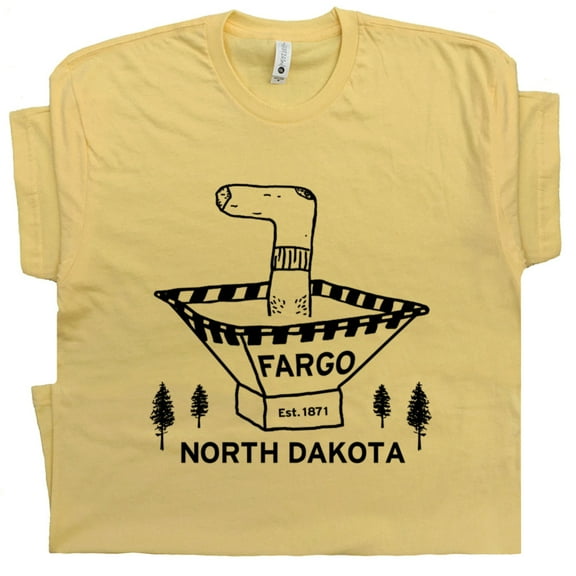 Fargo T Shirt Funny 90s Movie Wood Chipper Shirts For Men Women Cool Big Lebowski The Big Dude Abides North Dakota Lumberjack Tee