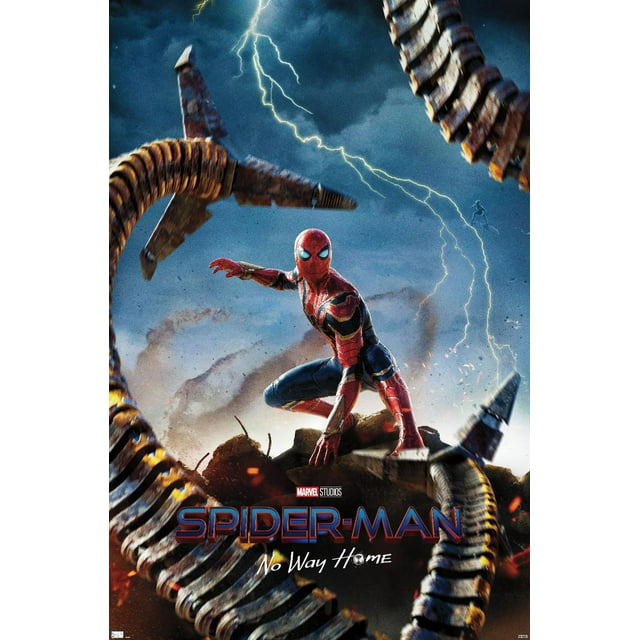 Marvel Spider-Man: No Way Home - Teaser Wall Poster, 22.375" x 34"