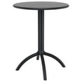 thumbnail image 3 of 3 Piece Patio Bistro Set with Bistro Table and Set of 2 Chair in Black, 3 of 3
