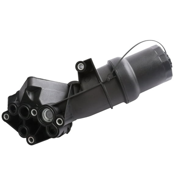 MITZONE Oil Cooler Filter Housing Compatible with 2005-2014 Volkswagen Beetle Golf Jetta Rabbit Passat Audi TTRS 2.5L Replace 07K115397D