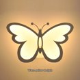 thumbnail image 4 of Yeacher Applique Murale Moderne en Forme de Papillon Fer Acrylique LED Blanc Chaud, 4 of 8