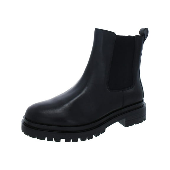Lauren Ralph Lauren Womens Corinne Leather Ankle Chelsea Boots