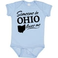 thumbnail image 3 of Inktastic Someone in Ohio Loves Me Boys or Girls Baby Bodysuit, 3 of 5