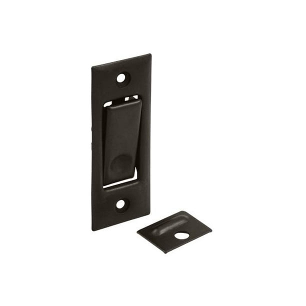 Solid Brass Jamb Pocket Door Bolt (Set of 10) (Oil Rubbed Bronze