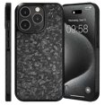 thumbnail image 1 of For Iphone 14 Pro Max Magnetic Case Forged Texture Aramid Fiber+tpu Anti-slip Phone Cover - Purple, 1 of 5