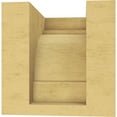 thumbnail image 4 of 4"W x 4"D x 4"H Wide New Brighton Rough Cedar Woodgrain TimberThane Corbel, Primed Tan, 4 of 6