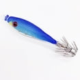 thumbnail image 6 of 2pcs 68mm 4g Luminous Jigs Lead Sinker Octopus Bait weave Squid Hook Fishing Tackle Wood Shrimp Lures A, 6 of 8