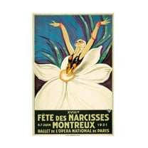 Vintage Apple Collection 'Paris Ballet' Canvas Art