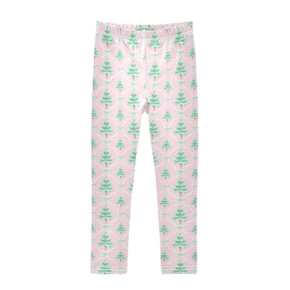 joogoo Girls' Leggings Christmas Tree-1 Yoga Pants 6T