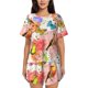 thumbnail image 1 of Fotbe Flowers And Birds Watercolor Conjunto de Pijama Estampado para Mujer, 2 Piezas, Ropa de Dormir con Camiseta de Manga Corta y Shorts Suaves-X-Large, 1 of 6