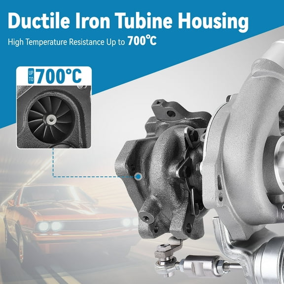 BFO K03 Turbo Turbocharger for Polaris RZR XP/XP 4, 3023297 3022792 1205689 51628-0047