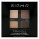 thumbnail image 5 of Sombra de ojos Quad - Tiramisu de SIGMA para mujer - Sombra de ojos de 0,14 oz, 5 of 6