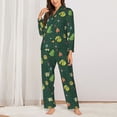 thumbnail image 2 of Kdxio Camp In The Forest Women's Pajama Sets Long Sleeve Button Down Sleepwear Nightwear Soft Pjs Lounge Sets-Large, 2 of 7