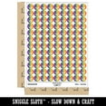 thumbnail image 2 of Happy Face Big Smile Teeth Grin Emoticon 200+ Round Stickers - Rainbow - Matte Finish - 0.50" Size, 2 of 3