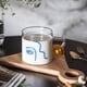 thumbnail image 3 of Taza de  con asa de bola, empuñadura de café, novedad, té de la leche fría, bebidas, taza para beber agua con leche, regalo de cumpleaños Corto Macarena Taza de cerveza de café, 3 of 7