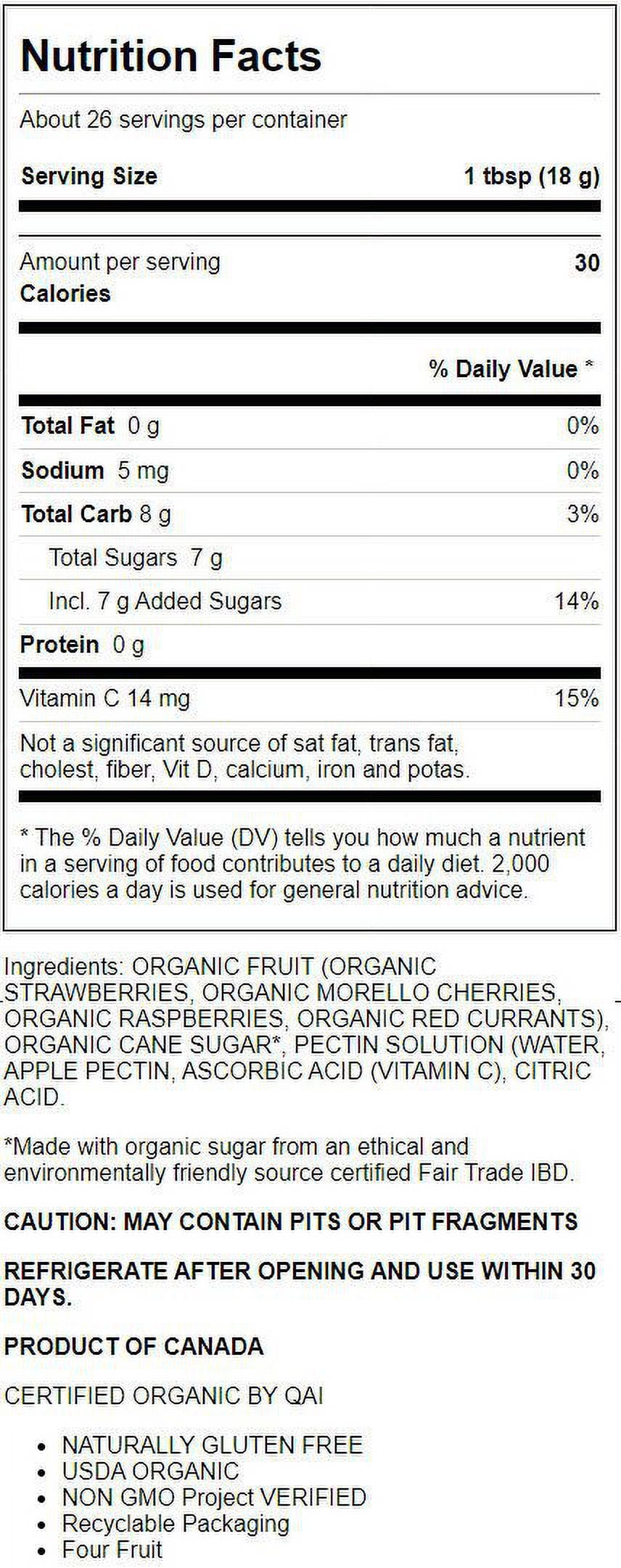 Crofters - Prem Sprd Fruit - Case Of 6-16.5 Oz