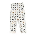 thumbnail image 4 of Goofa Labrador Retriever Dog Printed Soft Pajama Pants for Women, Wide Leg Comfy Casual Lounge Yoga Pants-Large, 4 of 9