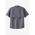 thumbnail image 2 of Boulder Creek by KingSize Men's Big & Tall Off-Shore Short-Sleeve Sport Shirt - 4XL, Classic Navy, 2 of 4