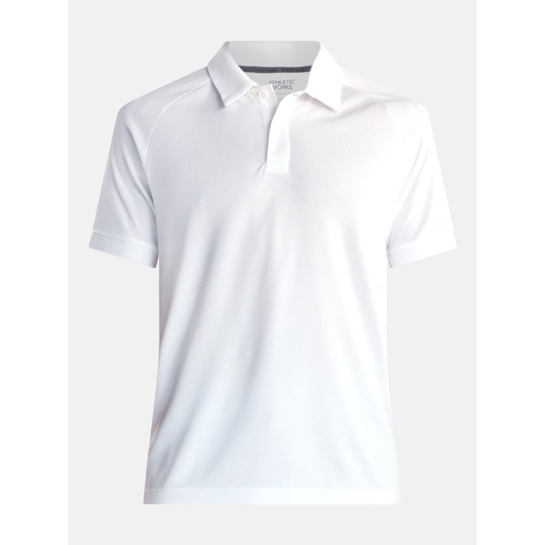 Athletic Works Men's DriWorks Moisture-Wicking Mesh Polo photo 6